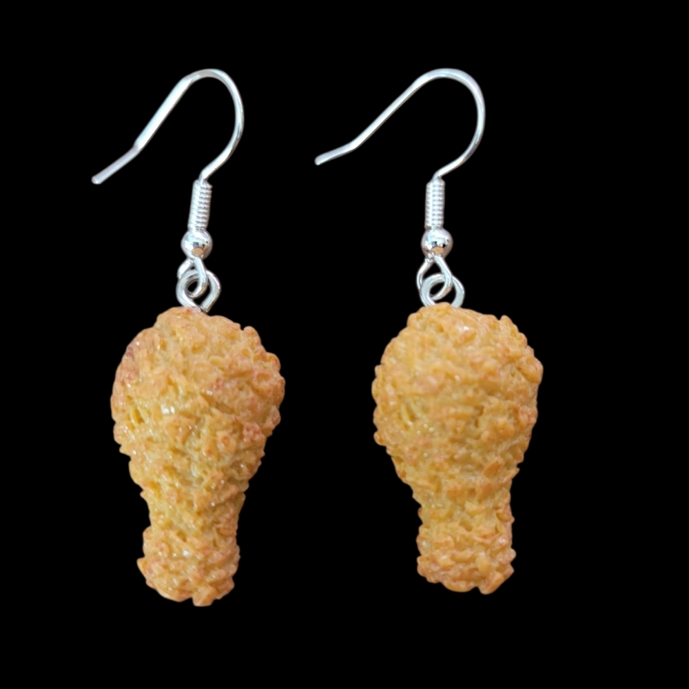 Fried Chicken Earrings